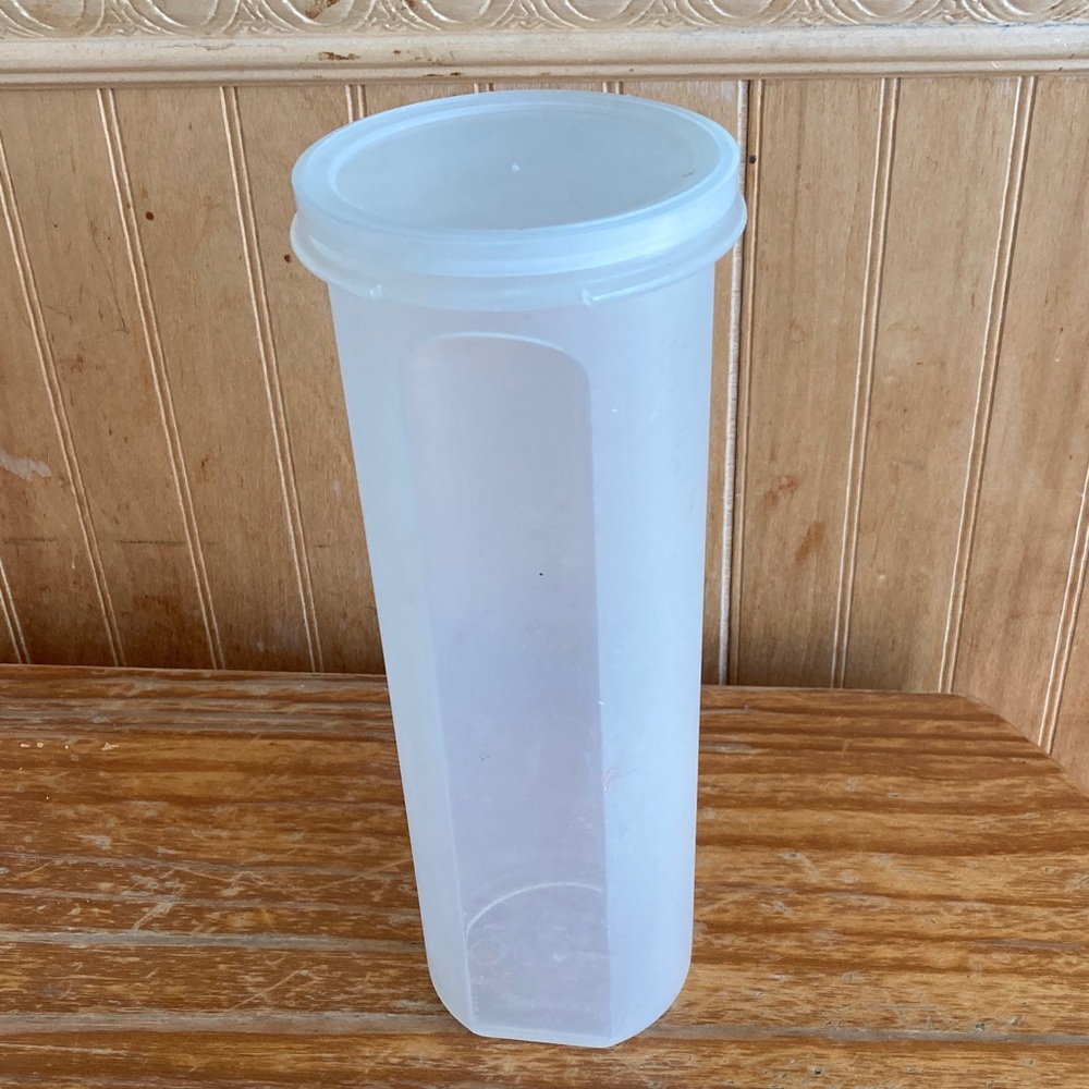 Tupperware Modular Mates Clear Plastic Storage Container